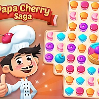 Papa Cherry Saga Game Cover