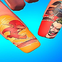 Superhero Nail Salon Game Cover