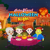 Baby Hazel Halloween Night Game Cover