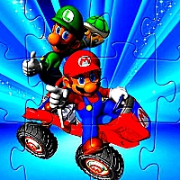 Mario and Yoshi Jigsaw Game Cover