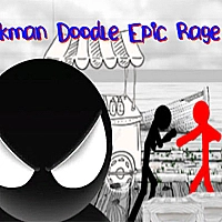 Stickman Doodle Epic Rage Game Cover