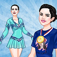 Young Figure Skaters Ellie and Jenny Game Cover