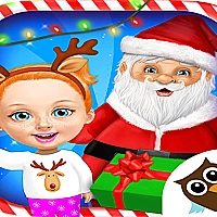 Christmas Frozen Match 3 Sweet Baby Girl Game Cover