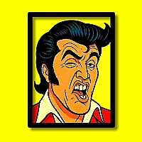 Elvis Funny Face Game Cover