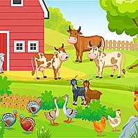 FARM ANIMALS PUZZLES CHALLENGE Game Cover