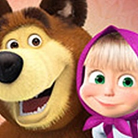 Masha And The Bear Jigsaw - Puzzles For Kids Game Cover