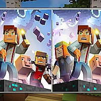 Minecraft Differences Game Cover