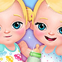 My New Baby Twins - Baby Care Game Cover