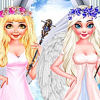 A DAY IN ANGEL WORLD Game Cover