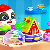 Baby Panda Kids Crafts DIY Game Cover