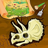 Dinasaur Bone Digging Game Cover