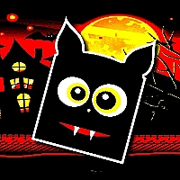 Halloween Geometry Dash Game Cover