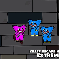 Killer Escape Huggy Extreme Game Cover