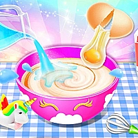 Little Princess Unicorn Cake Make Game Cover