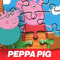 Peppa Pig Jigsaw Puzzle Planet Game Cover