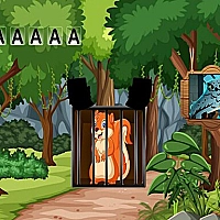 Rescue The Cute Squirrel Game Cover
