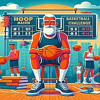 Hoop Master Basketball Trivia Challenge Game Cover