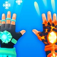 Ice And Fire Twins - Fighting Game Cover