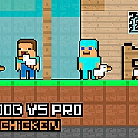 Noob vs Pro Chicken Game Cover