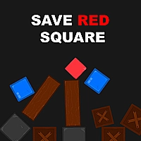 Save RED Square Game Cover