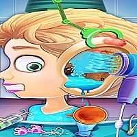 Funny Ear Doctor Game Cover