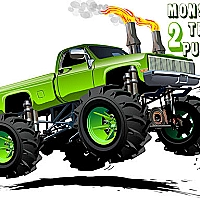 Monster Truck Puzzle 2 Game Cover