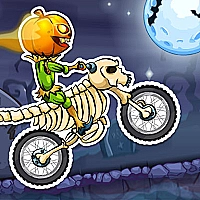 Moto X3M Halloween Game Cover