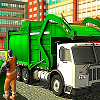 Real Garbage Truck Game Cover