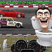 Skibidi Toilet GT Drag Championship Game Cover
