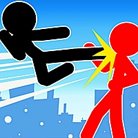 Stickman Fighter: Mega Brawl-3 Game Cover