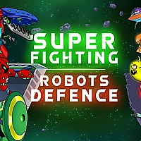 Super Fighting Robots Defense Game Cover