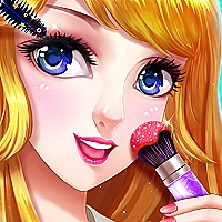 Anime Girls Fashion Makeup Game Cover