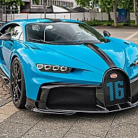 Bugatti Sports Car Puzzle Game Cover