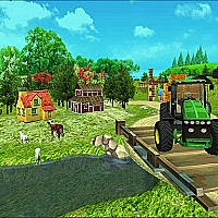 Cargo Tractor Farming Simulation Game Cover