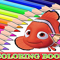 Coloring Book for Finding Nemo Game Cover