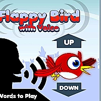 Flappy Bird Play with Voice Game Cover