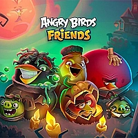Halloween Angry Birds Game Cover