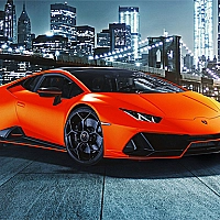 Lamborghini Luracan Evo Puzzle Game Cover