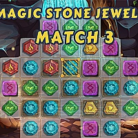 Magic Stone Jewels Match 3 Game Cover