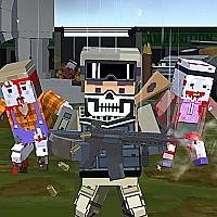 Pixel multiplayer survival zombie Game Cover