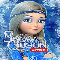 Snow Queen: Frozen Fun Run. Endless Runners Game Cover