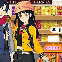 super market : shopping games Game Cover