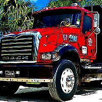 American Trucks Jigsaw Game Cover