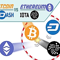 BITCOIN vs ETHEREUM DASH IOTA Game Cover