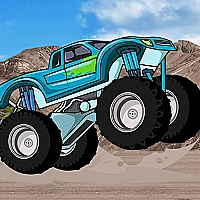 Monster Truck Wheels 2 Game Cover