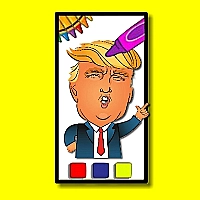 Trump Coloring Time Game Cover