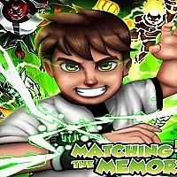 Ben 10 Matching The Memory Cards Game Cover