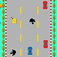 Car on The Road Game Cover