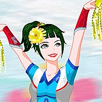 Cheerleader Dress Up Game Cover