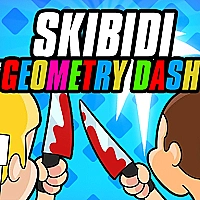 Skibidi Geometry Dash Game Cover